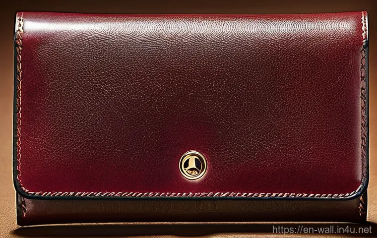 몽블랑 마이스터스튁 지갑 리뷰 - **Prompt 1: The Luster and Feel of Premium Leather**
A close-up, high-definition studio shot of ...
