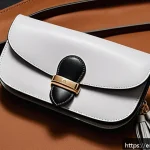 디올 새들 지갑과 미니 지갑 추천 - A close-up shot of a Dior Saddle wallet resting elegantly on a sleek black leather handbag, highligh...